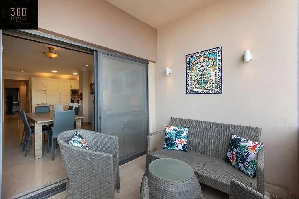 Apartment One Of A Kind, Seafront Property In St Georges Bay By 360 Estates Saint Julian's