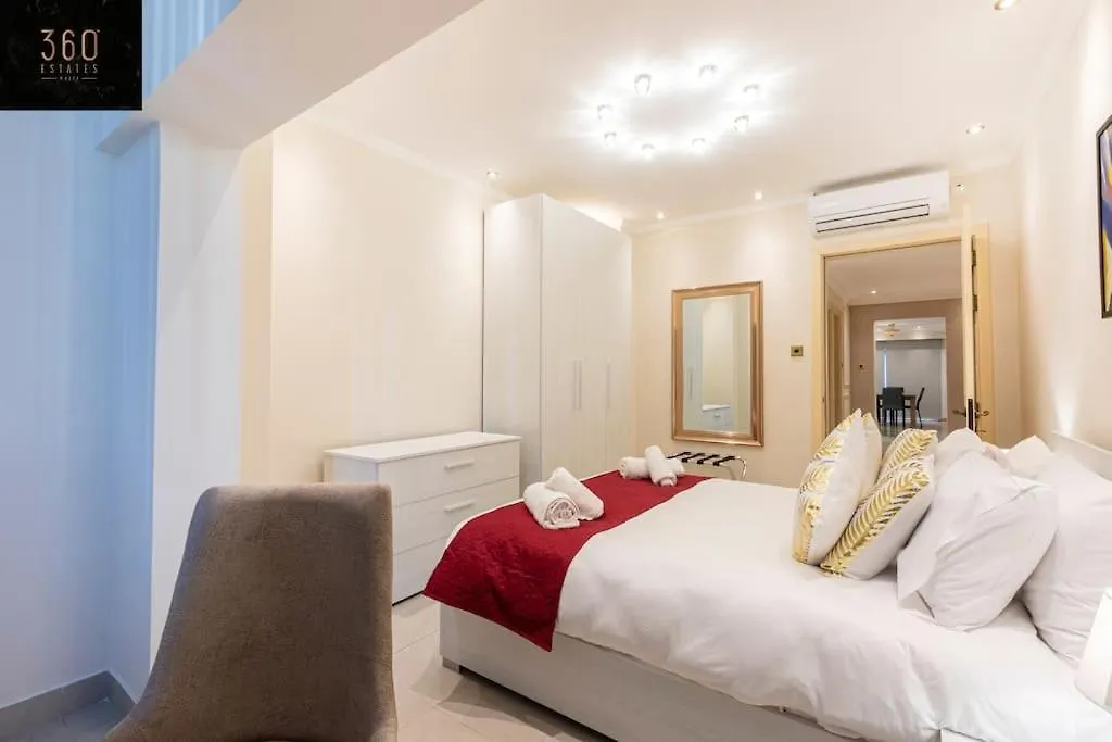 One Of A Kind, Seafront Property In St Georges Bay By 360 Estates Saint Julian's Apartment